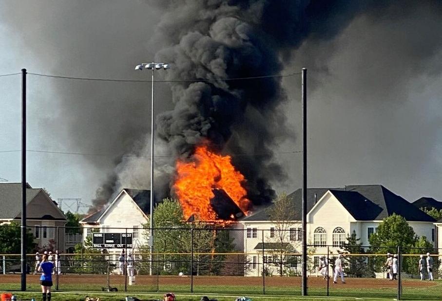 Aldie house fire — April 27, 2021